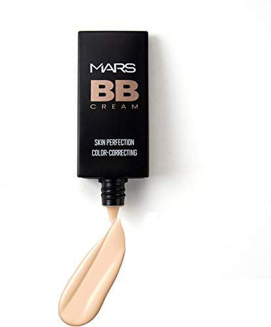 MARS BB Cream Matte Foundation for face brightening (Light Beige)
