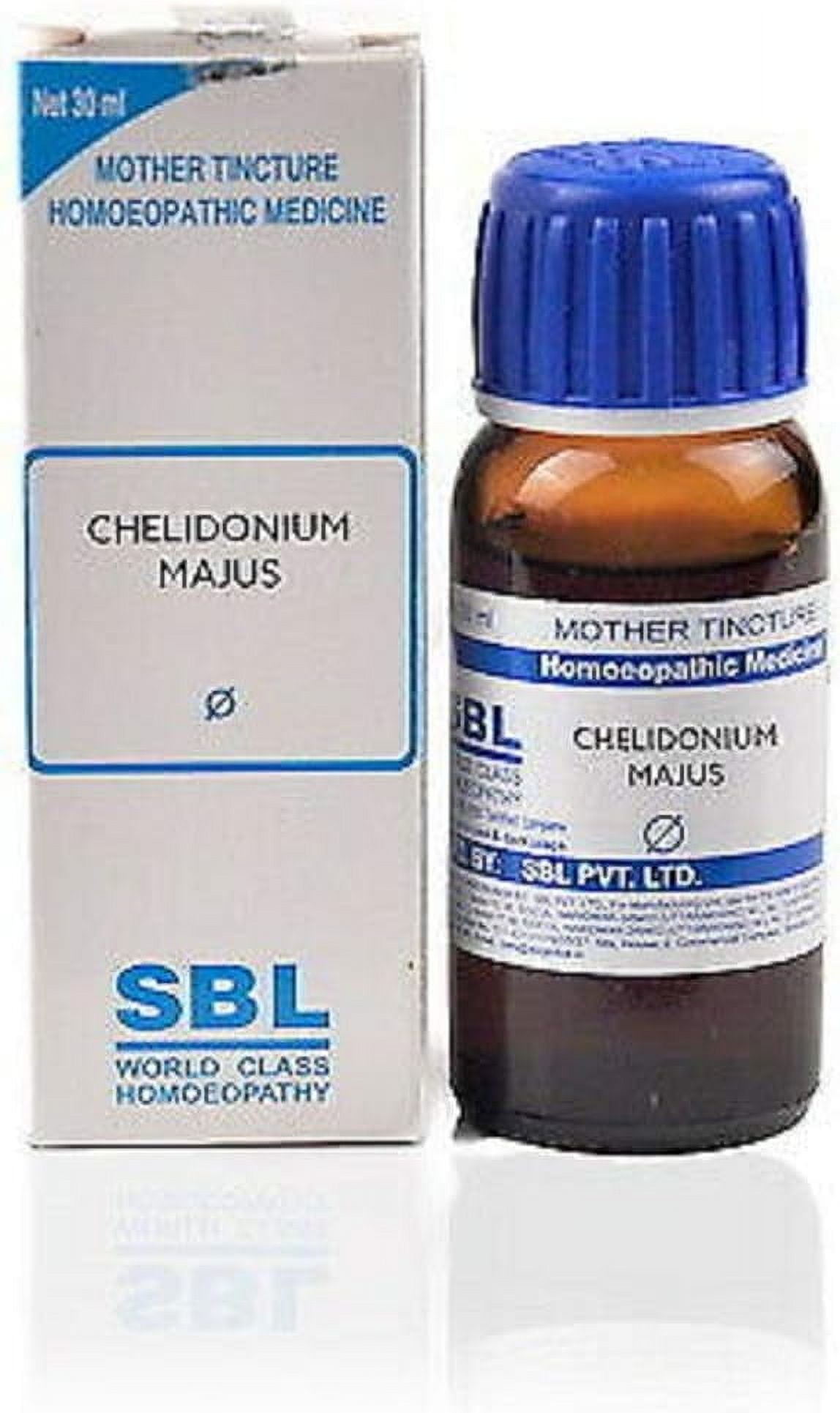2 X SBL Homeopathy Chelidonium Majus Mother Tincture Q (30 ML) by Exportmall