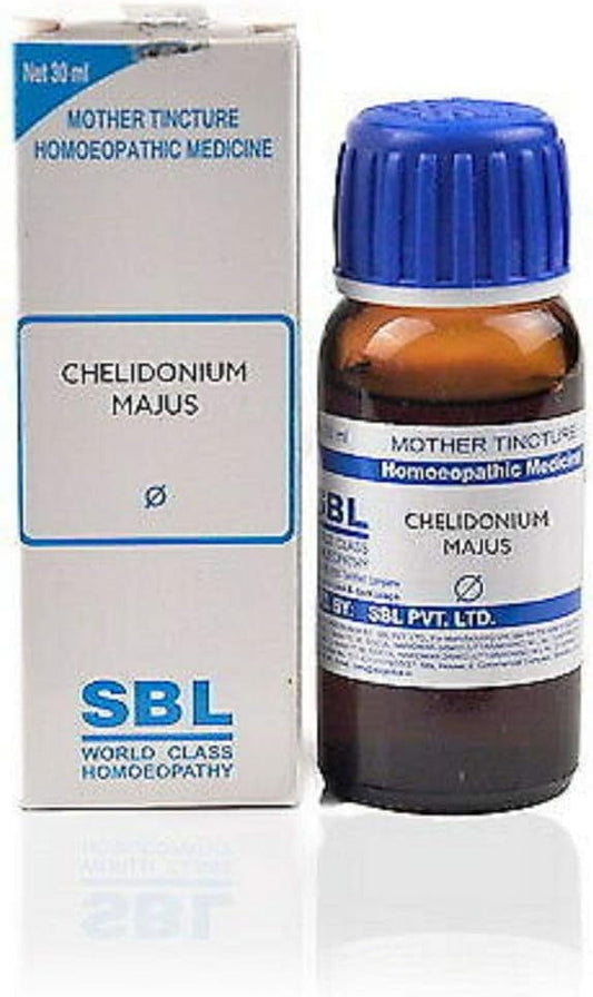 2 X SBL Homeopathy Chelidonium Majus Mother Tincture Q (30 ML) by Exportmall