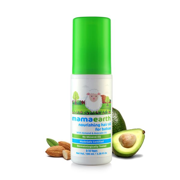 Mamaearth Nourishing Baby Hair Oil: 100