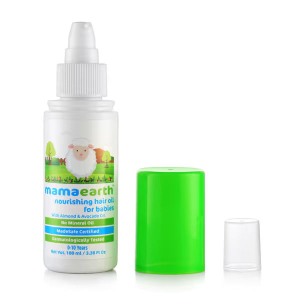 Mamaearth Nourishing Baby Hair Oil: 100 ml