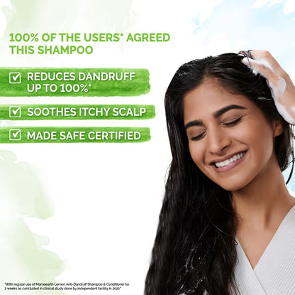 Mamaearth Lemon Anti-Dandruff Shampoo: Lemon & Ginger, 250 ml