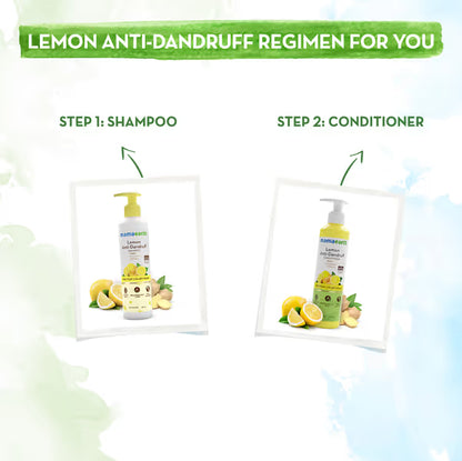 Mamaearth Lemon Anti-Dandruff Shampoo: Lemon & Ginger, 250 ml