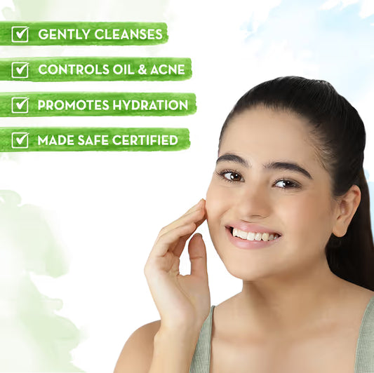 Mamaearth Multani Mitti Face Wash: Multani Mitti & Bulgarian Rose, 100 ml