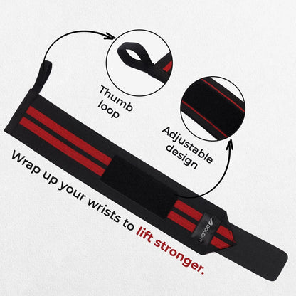 Boldfit Wrist Band for Men & Women, Wrist Supporter for Gym. Wrist Wrap/Straps Gym Accessories for Men for Hand Grip & Wrist Support. While Workout.
