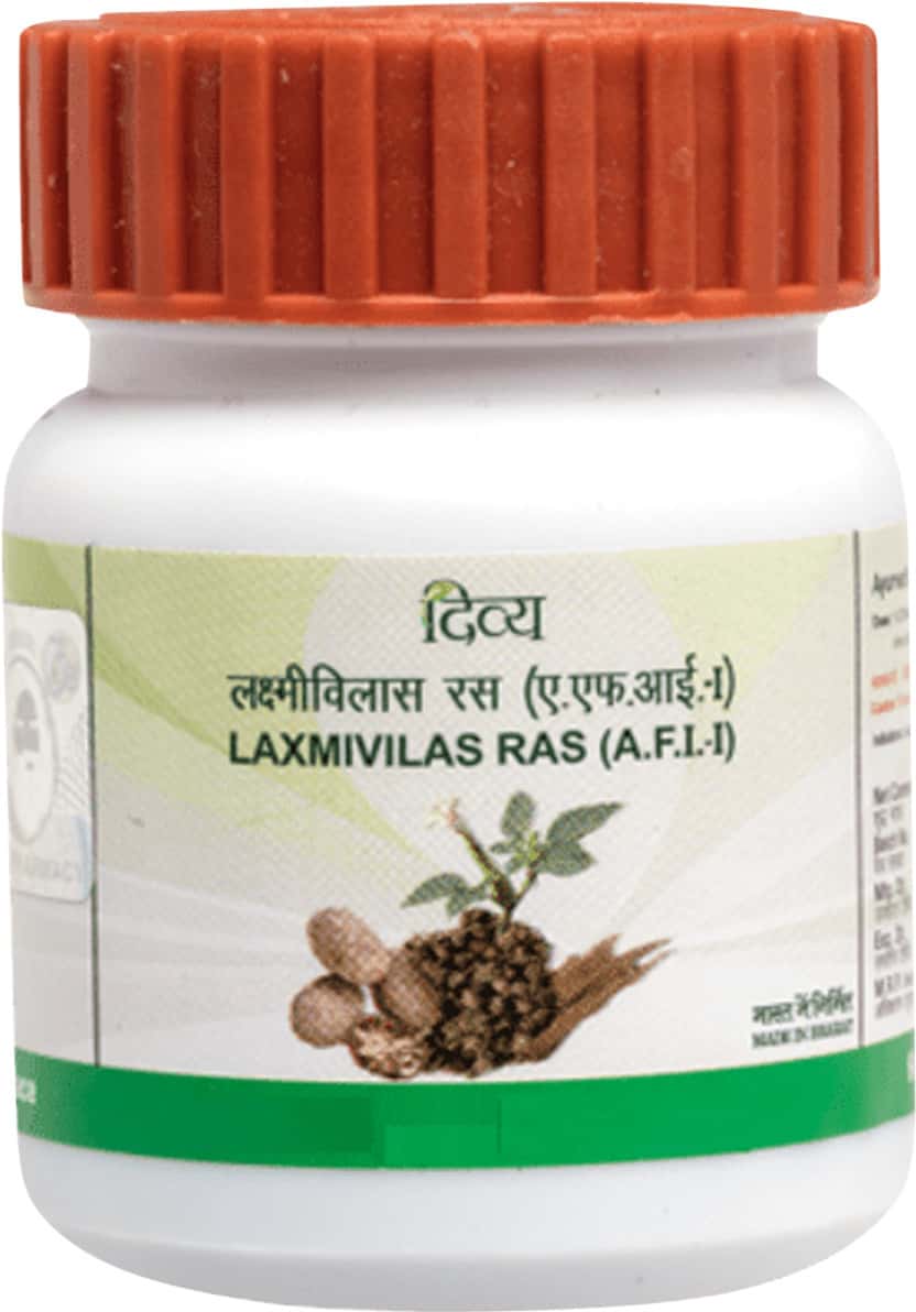 Patanjali Laxmivilas Ras: 40g, 160 Tablets, Pack of