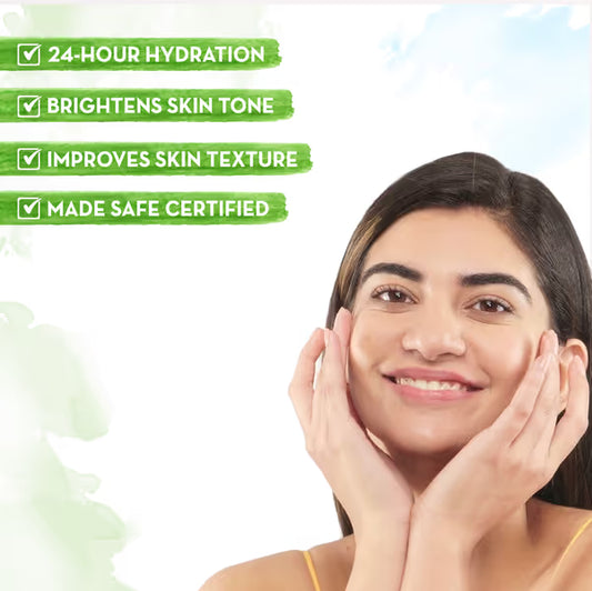 Mamaearth Rice Oil-Free Face Moisturizer: For Oily Skin, Rice Water & Niacinamide, 80 g