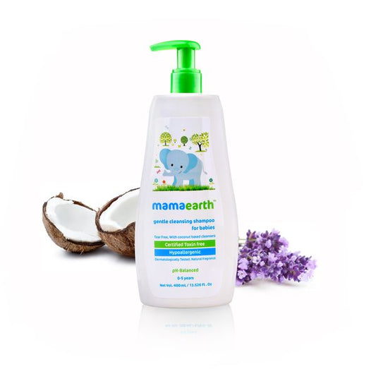 Mamaearth Gentle Cleansing Shampoo for Babies: 400