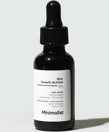 Minimalist Hair Growth Actives 18% Serum: Procapil, Capixyl,