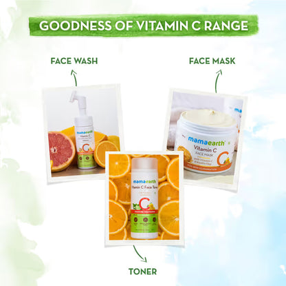 Mamaearth Vitamin C Face Cream: Vitamin C & SPF 20, 50 g